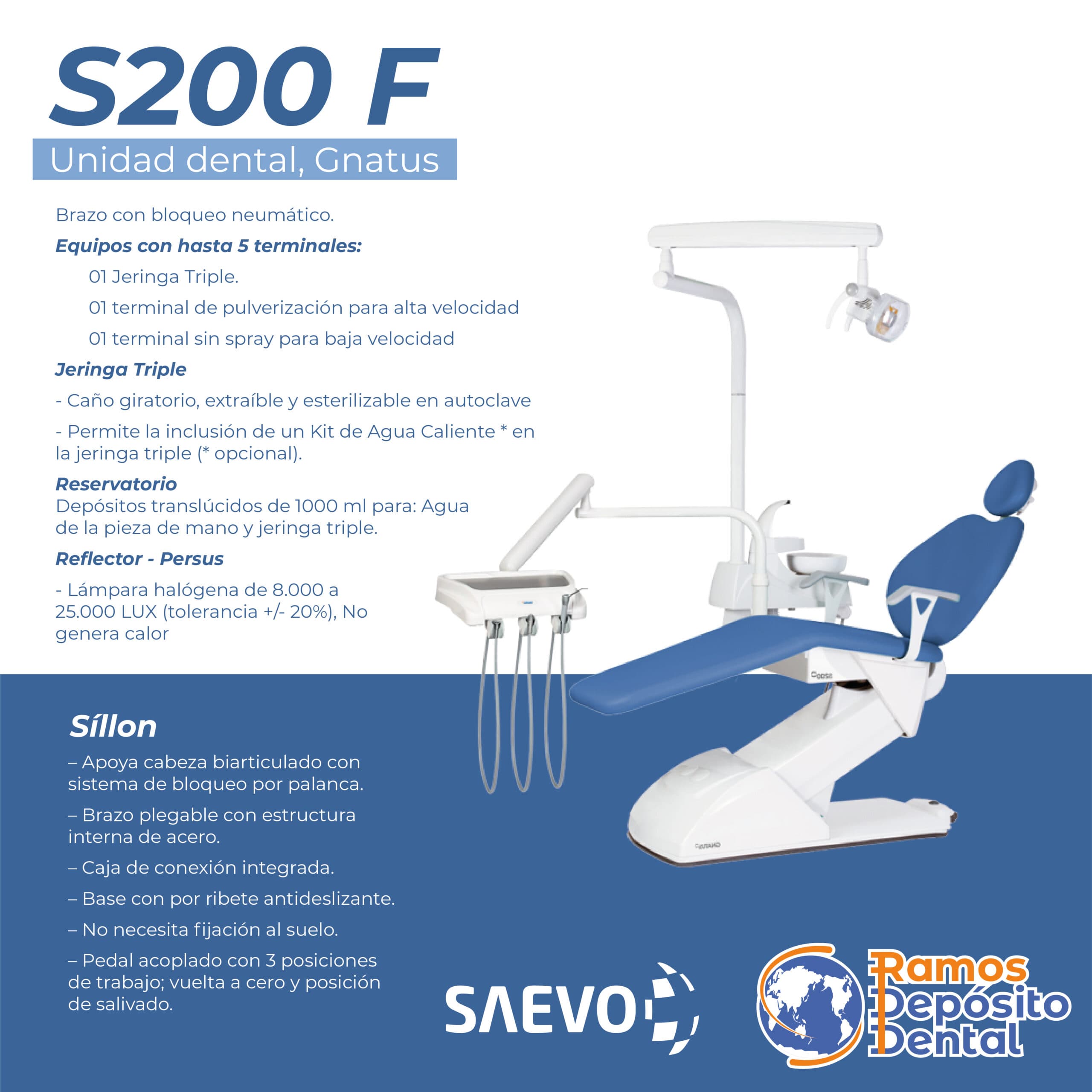 S200 F Sillón Dental