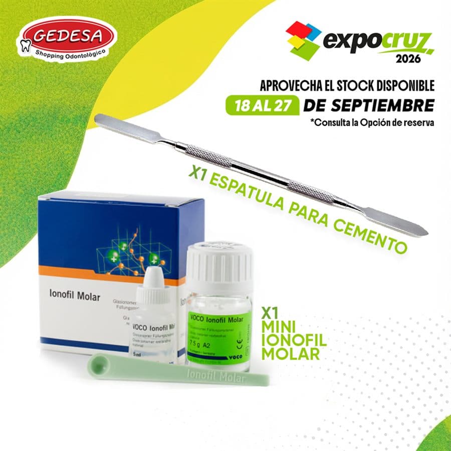 Combo Espatula para Cemento + Mini Ionofil Molar