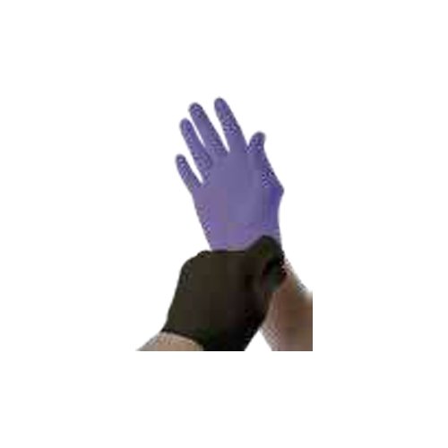 SUPERMAX GUANTES NITRILE NEGRO X CAJA MEDIUM