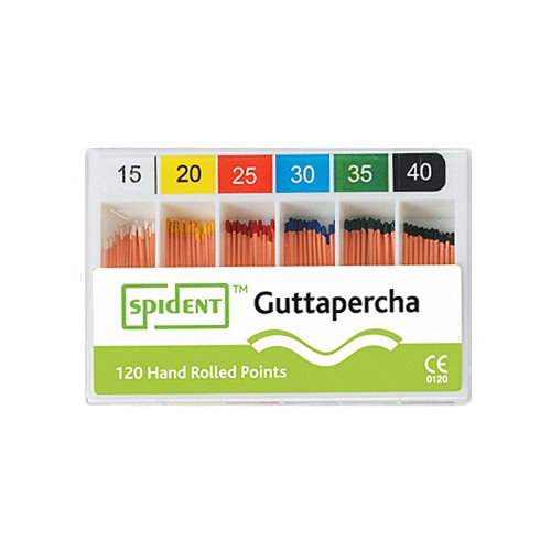 SPIDENT CONOS DE GUTTAPERCHA ISO .02#45~#80
