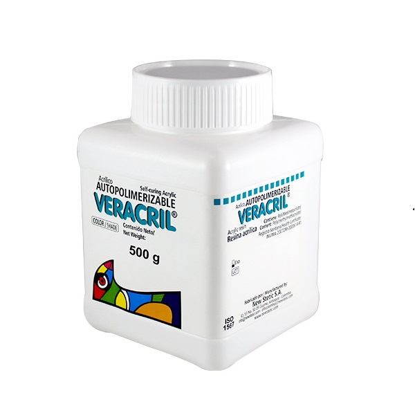 ACRILICO AUTOPOLIMERIZABLE  PARA REPARACION 500 GR-NEW STECTIC