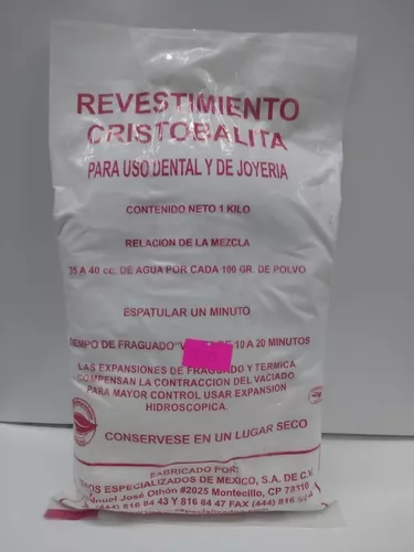 REVESTIMIENTO CRISTOBALIT X 6 LIBRAS