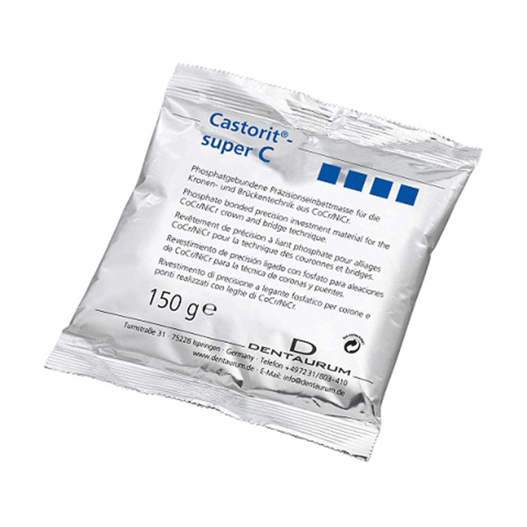 DENTAURUM REVESTIMIENTO CASTORIT SUPER Cx150G