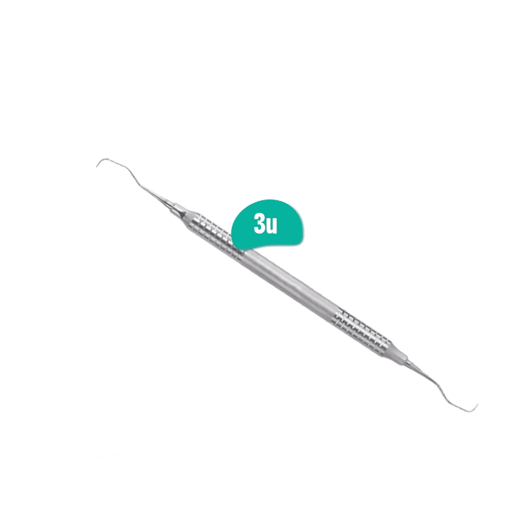 3 CURETAS PERIODONCIA GRACEY SURGIDENT